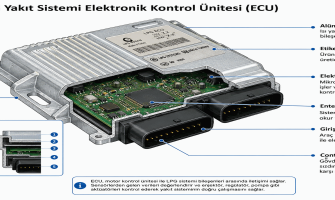 LPG Elektronik Kontrol Ünitesi Görevi
