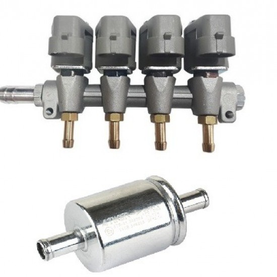 LOVATO LPG UYUMLU Fast 4 Silindir 2 Ohm Enjektör LOVATO LPG UYUMLU Fast 4 Silindir 2 Ohm Enjektör