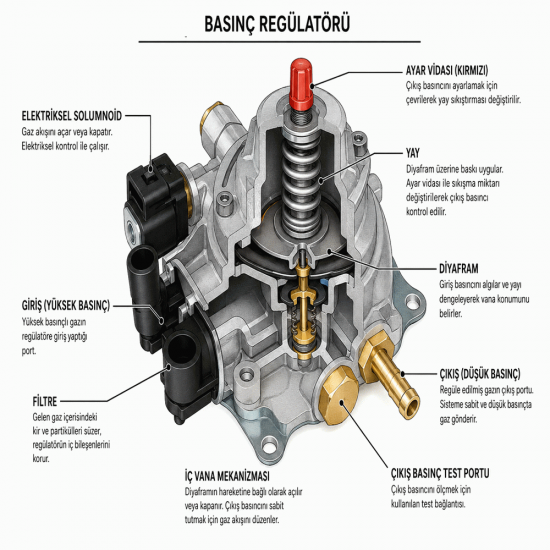 BRC COMFORT-OMVL- PRİNS TECNOMX UYUMLU REGÜLETÖR BRC COMFORT-OMVL- PRİNS TECNOMX UYUMLU REGÜLETÖR